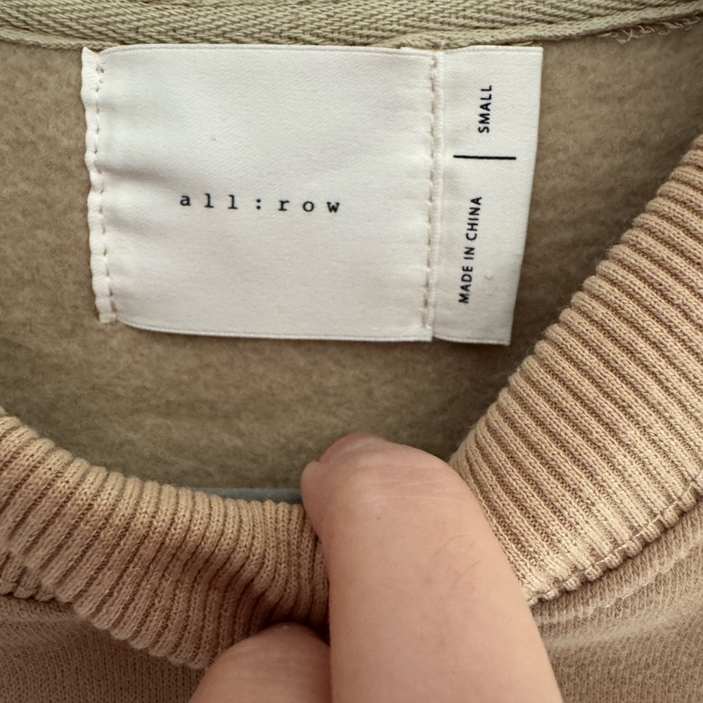 All Row Simone Cotton Sweatshirt - Picture 4 of 7